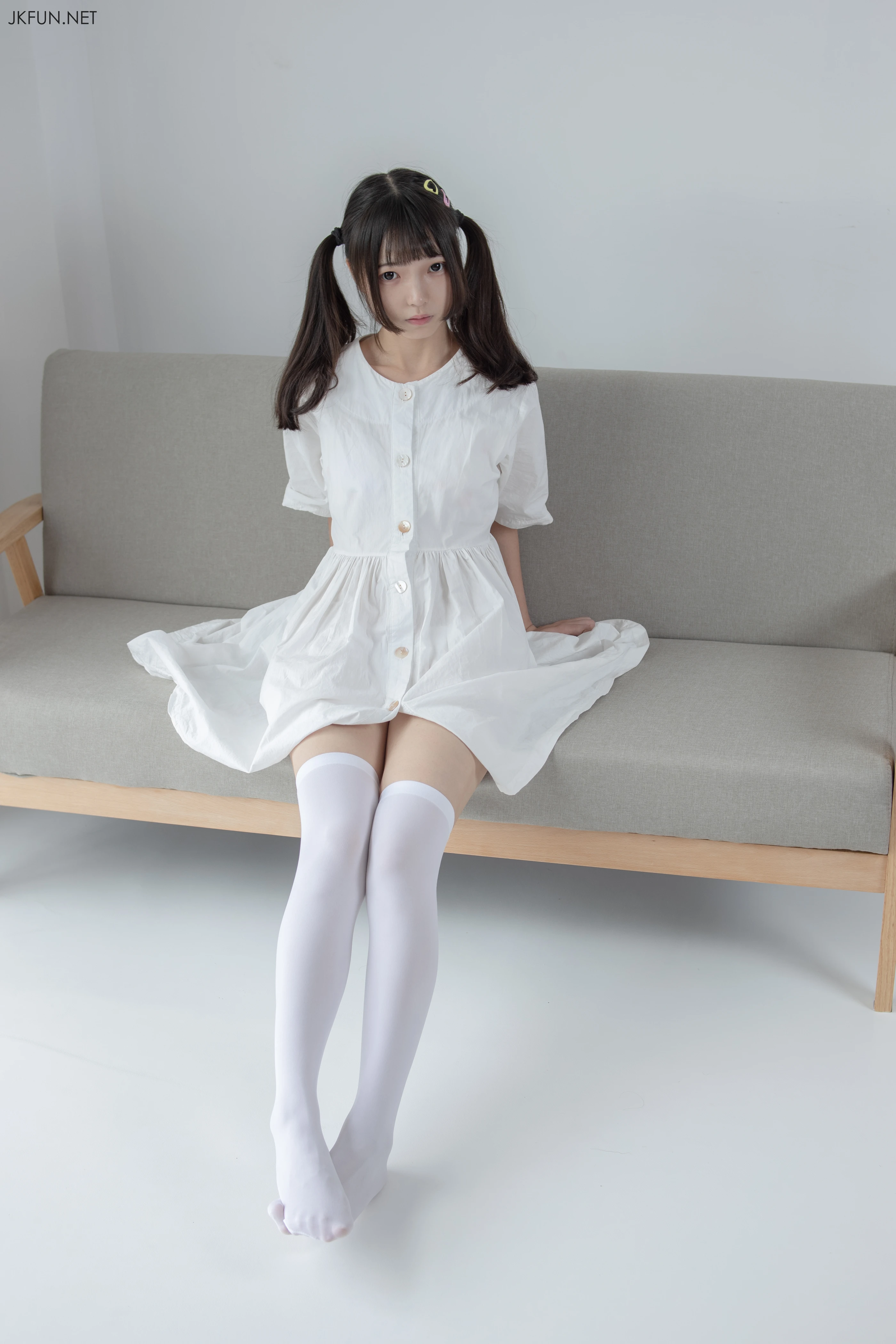 森萝财团 [JKFUN-014] 默陌 白衣飘飘的年代 [91P 1V]插图